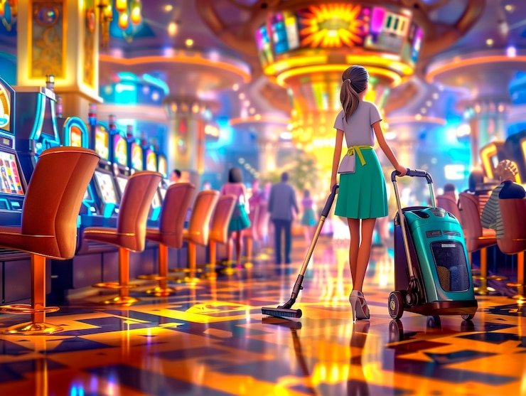 Roulette dengan visual HD dan zoom